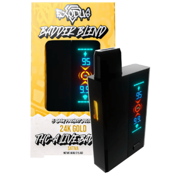 Everything 420 Exodus THC-A Live Resin Badder Blend Vaporizer - 5000mg Review