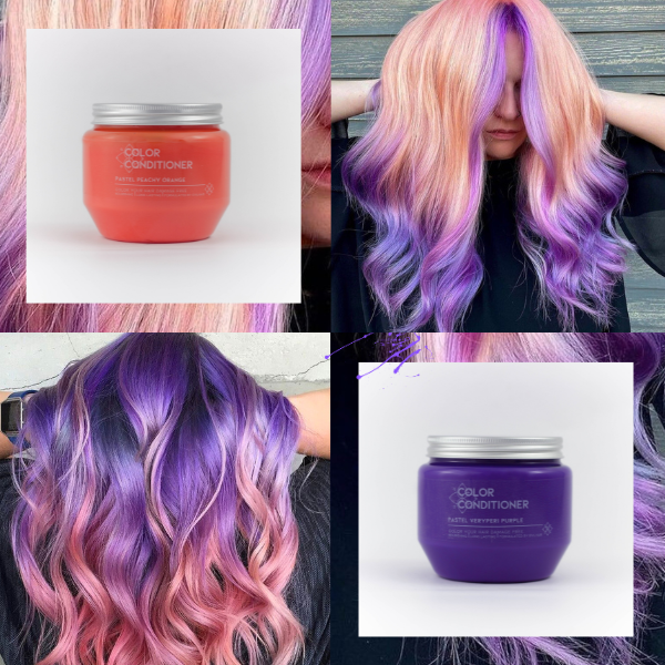 Evilhair Peach Peri Pop Vivids Review