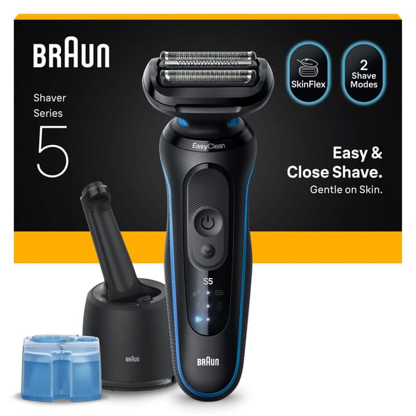 Expert BRAUN Series 5 Elektrorasierer, SmartCare Center Bewertung