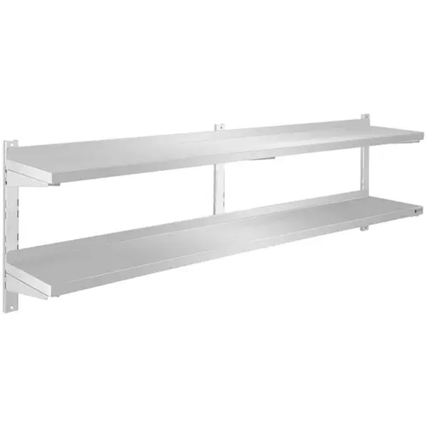 Expondo &Eacute;tag&egrave;re murale - 2 plateaux - 180 cm Beoordeling