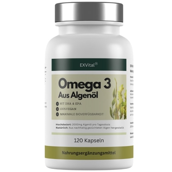 EXVital Omega 3 aus Algen&ouml;l Bewertung
