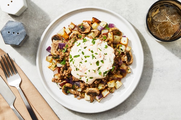 Factor Meals Hackfleisch-Pfanne mit Champignons Bewertung