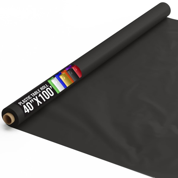 Factory Direct Party 40 Inch X 100 Ft Black Table Roll Review