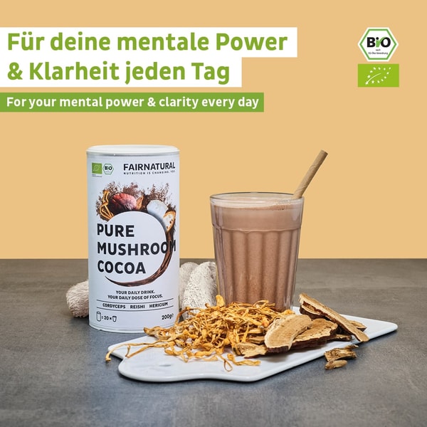 Fairnatural Bio Fokus Mushroom Kakao Bewertung