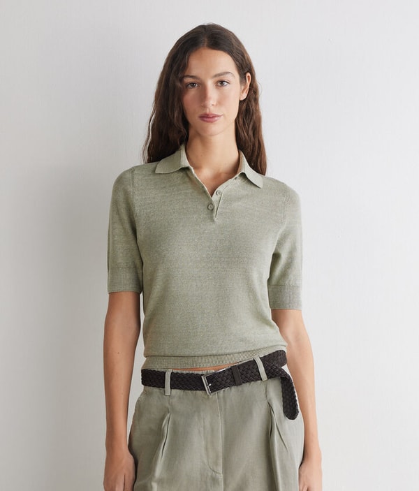 Falconeri Polo in lino cotone Recensione