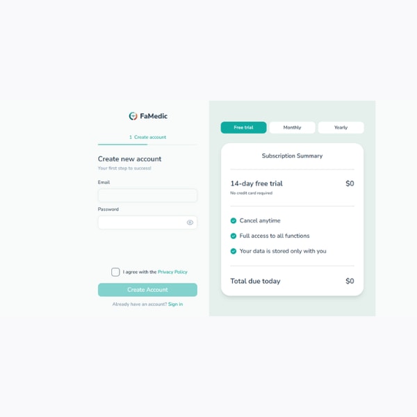 FaMedic Installation Review