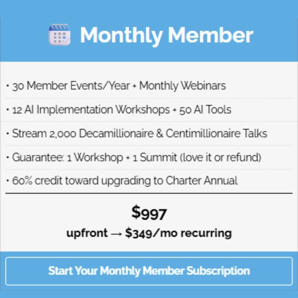 Family Office Club Monthly Member Review
