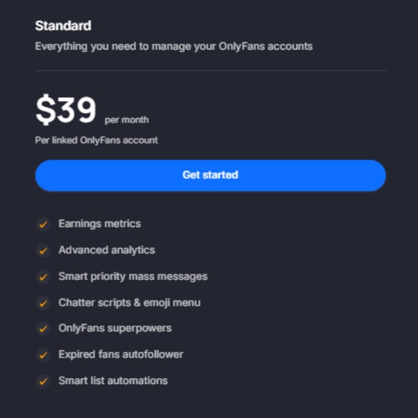 FansMetric Standard Review