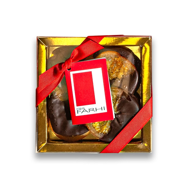 Farhi Belgian Dark Chocolate Dipped Candied Orange Slices Review
