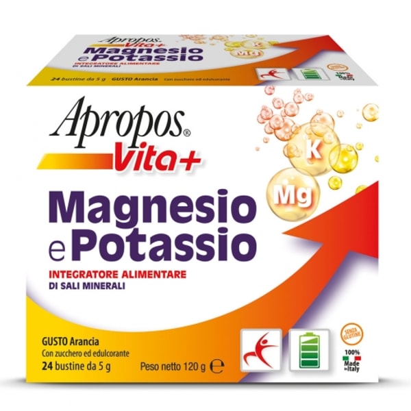 FarmaFive Apropos Vita+ Magnesio e potassio Recensione