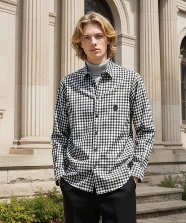FASBEE TAKEO KIKUCHI Multi Gingham Check Shirt Review