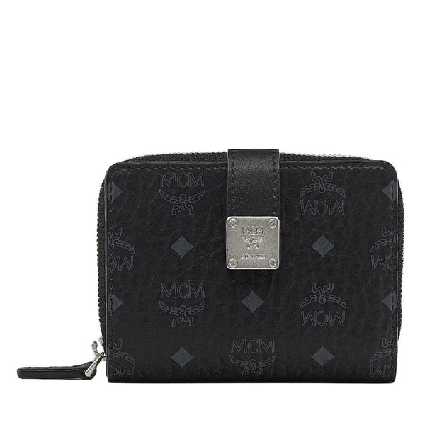 fashionette MCM Aren Visetos Small Wallet Mni Bk Black Bewertungen