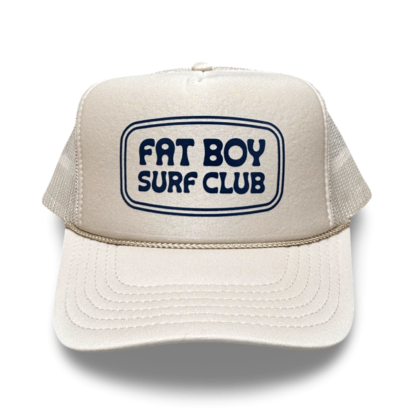 Fat Boy Surf Club Foam Trucker Hat - Khaki Review