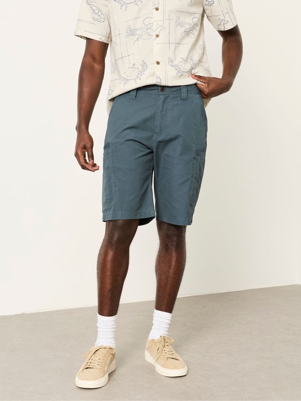 Fat Face Burley Dark Teal Blue Lightweight Cargo Shorts Reviews