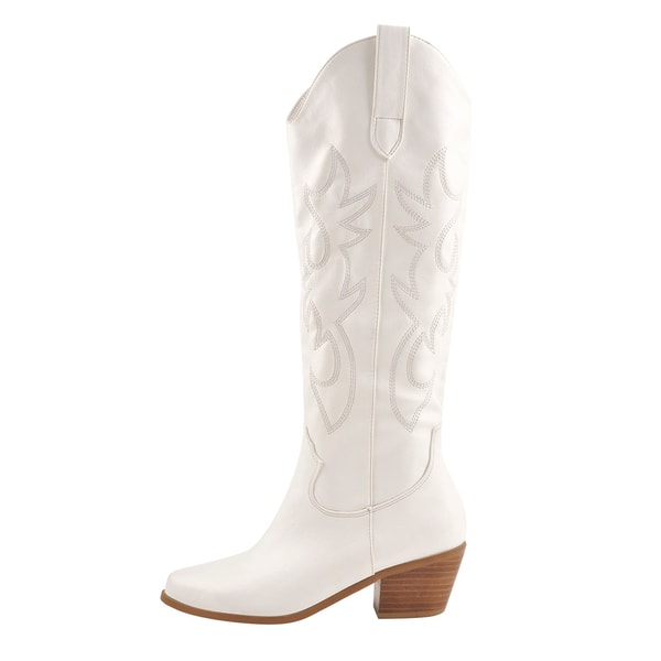 Favorboots White Round Up Cowboy Boots Review