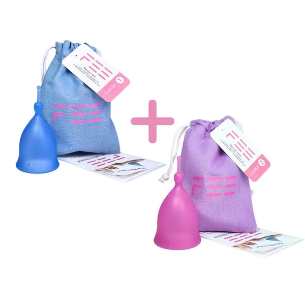 FEE Cup Menstruationstasse 2er Sparset Bewertung