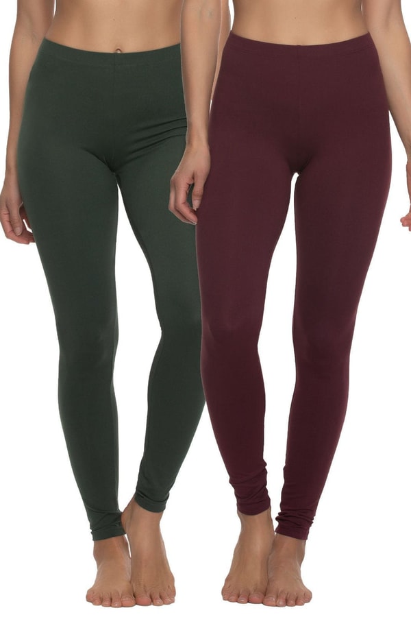 Felina Velvety Soft Lightweight Leggings 2-Pack Review