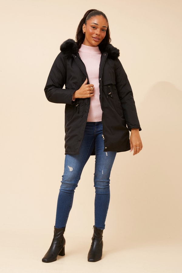 FEMME Connection Thalassa fux fur puffer coat Reviews