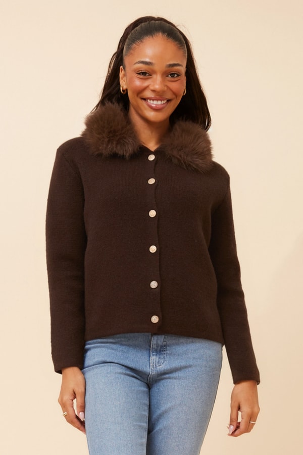 FEMME Connection Tessy Solid Knit Cardigan Reviews