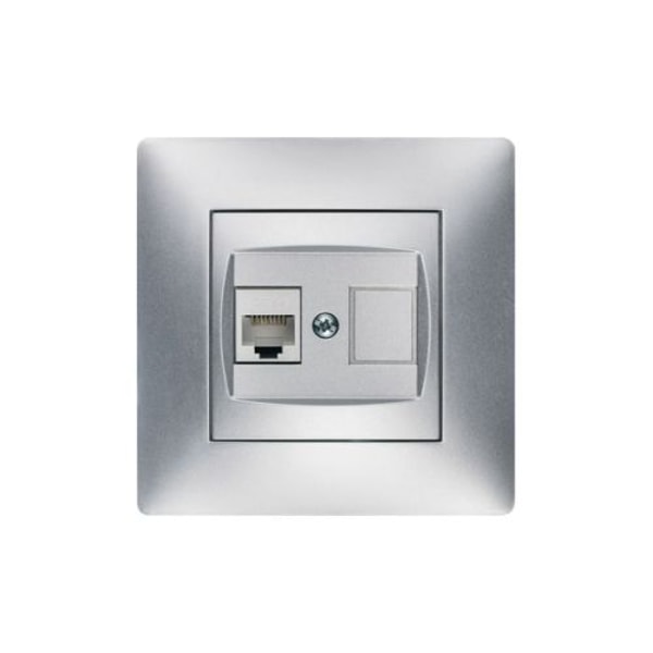 Ferrokey Toma telefono rj-11 habitat15 aluminio famatel Rese&ntilde;a