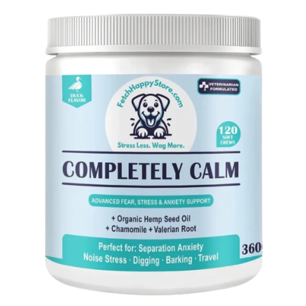 Fetch Happy Store Completely Calm 7 in 1 No CBD Advanced Formula Review
