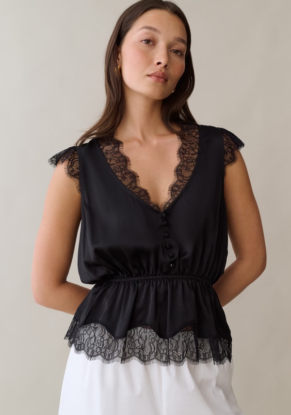 FEW MODA Yada Silk Top Reviews