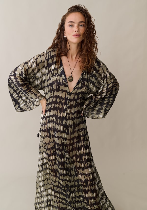 FEW MODA Ramona Silk Coverup Reviews