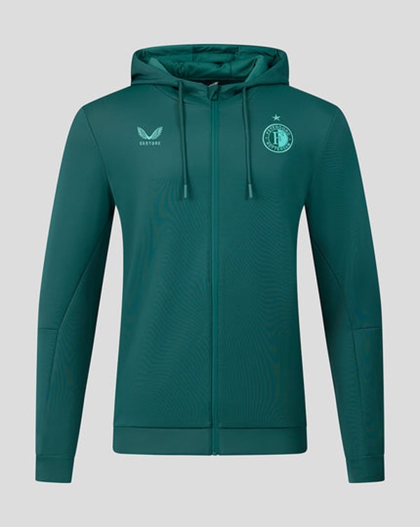 Feyenoord Travel 2026-2027 Hoodie - Mannen - Groen Beoordeling