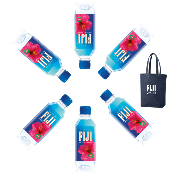 FIJI Water 特別セット（330ml&times;6本入）デニムトートバック付き レビュー