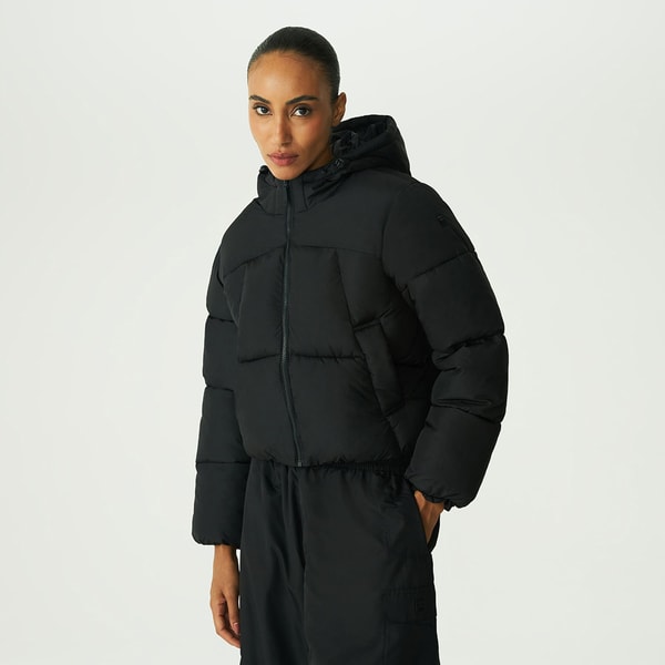 FILA Jaqueta Fila Puffer Letter Feminina Avalia&ccedil;&atilde;o