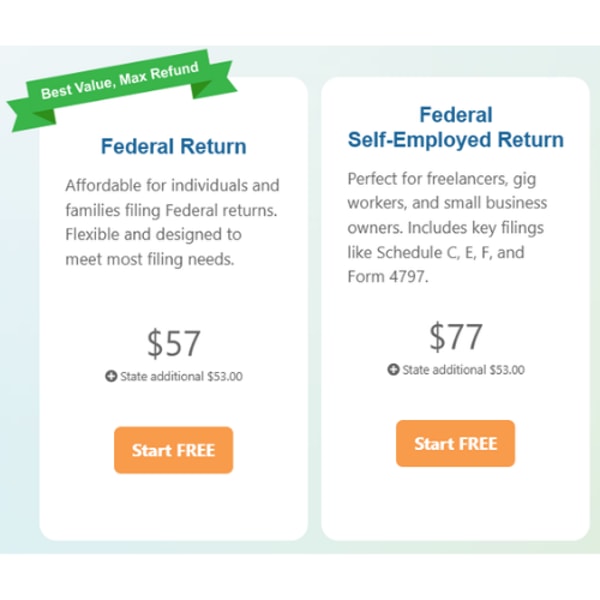 FileYourTaxes.com Federal Return Review