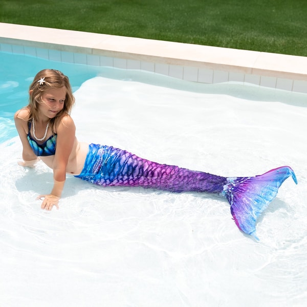 Fin Fun Mermaid New Purple Fantasy Starter Mermaid Tail Review