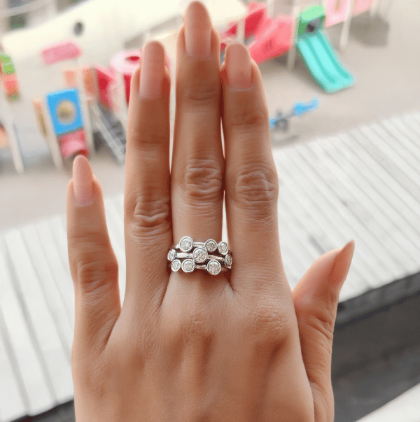 Finediam 2.00 Ct Lab Diamond Bubble Ring Review