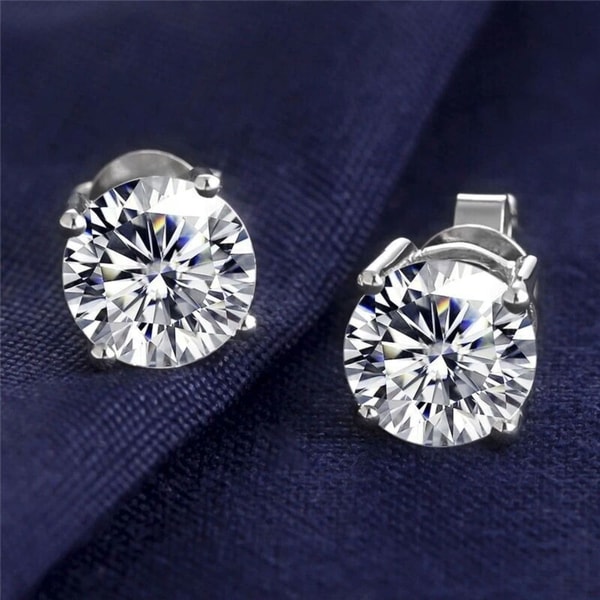 Finediam 2.00 Ct Lab Diamond Stud Earrings Review