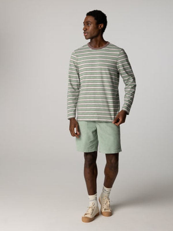 Finisterre Men's Channel Stripe Long Sleeve T-Shirt Review