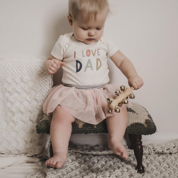 Finn + Emma Love Dad Bodysuit Review