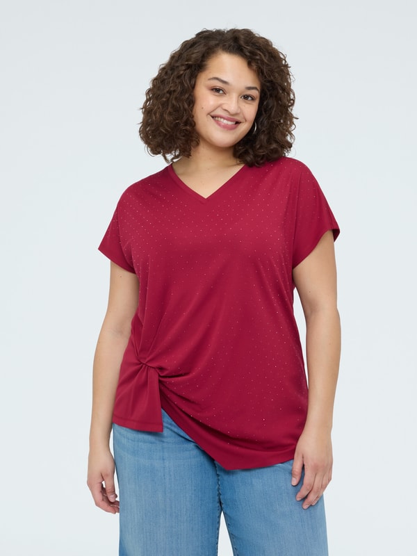 Fiorella Rubino T-shirt drappeggiata recensione