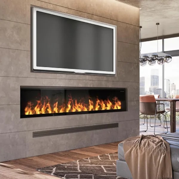 Fireplace Deals Dimplex Optimyst Linear Water Vapor Electric Fireplace - 86" Reviews