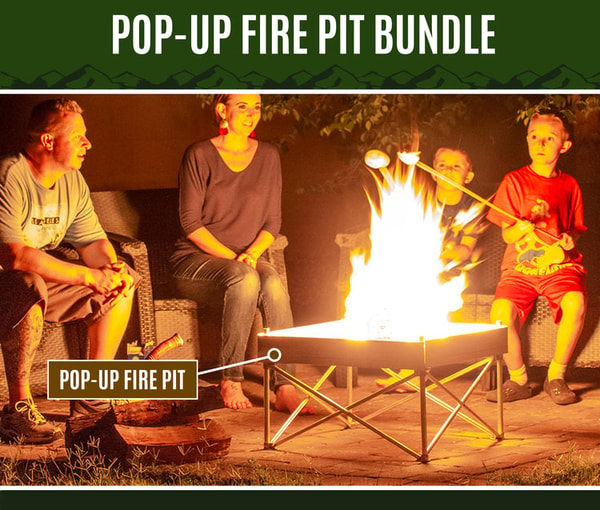 Fireside Outdoor Pop-Up Fire Pit Base Kit Review