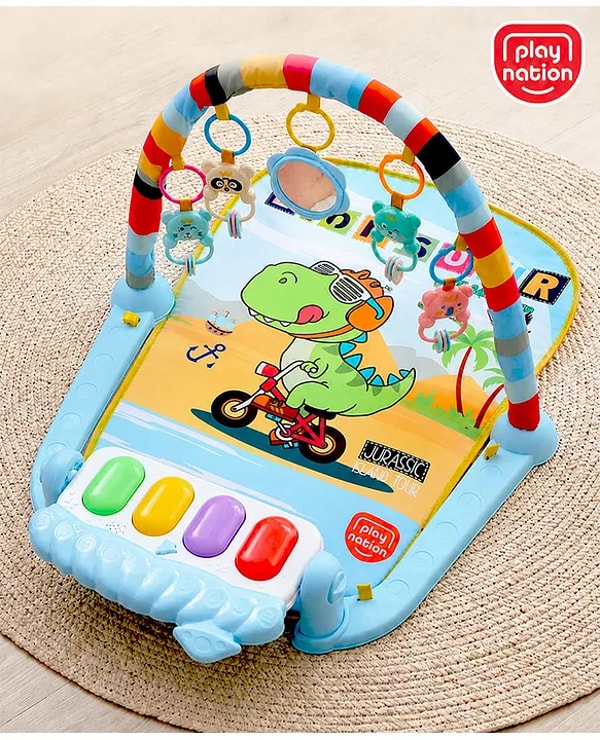 Play Nation Premium Baby Kick and Play Piano Dino Theme Play Gym समीक्षा