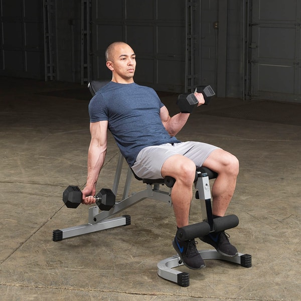 Fitness Factory Powerline Adjustable Bench & Dumbbell Combo with Storage Rack Review