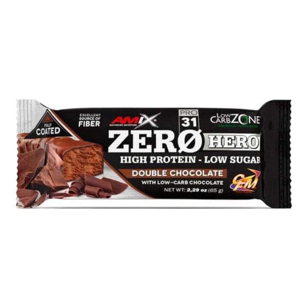 Fitnesszone Zero Hero 31% Protein Bar 65 Gr Rese&ntilde;a