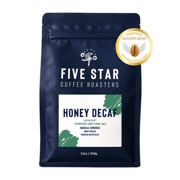 Five Star Coffee Roasters Honey Decaf Review