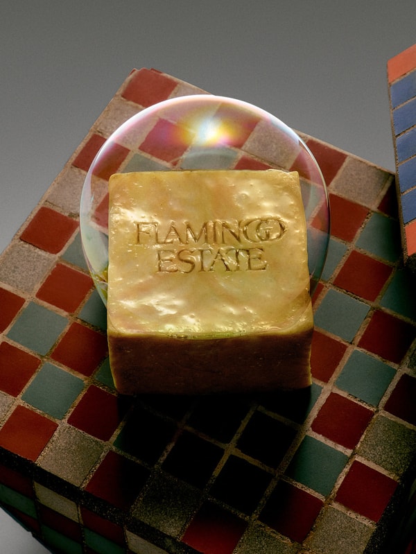 Flamingo Estate Pollinator Bath Soap Brick Review
