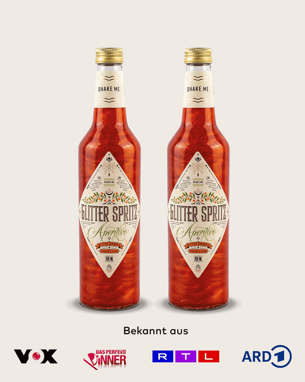 Flaschenpost Gin GLITTER SPRITZ Aperitivo Bewertung