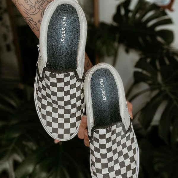 FLAT SOCKS Dark Heather Grey Review