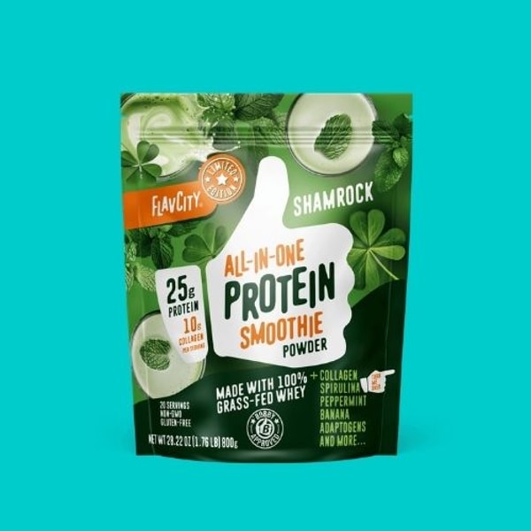 FlavCity Shamrock Protein Smoothie Review