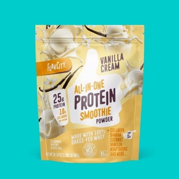 FlavCity Vanilla Cream Protein Smoothie Review