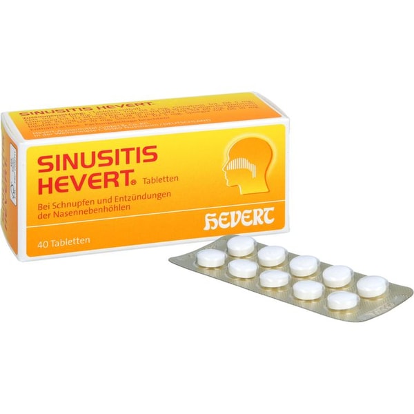 Fliegende-Pillen SINUSITIS HEVERT Tabletten Bewertung