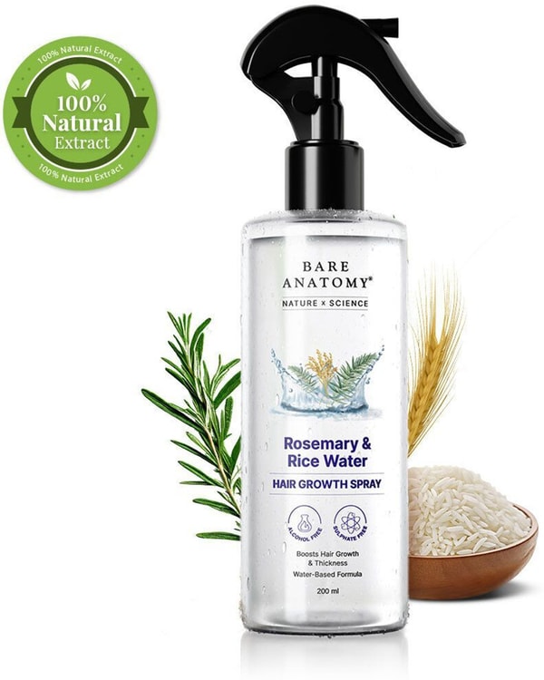 FlipKart BARE ANATOMY Rosemary Water Spray Review